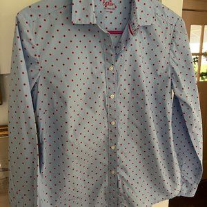 Boden Classic Shirt Blue/Red Size 2P